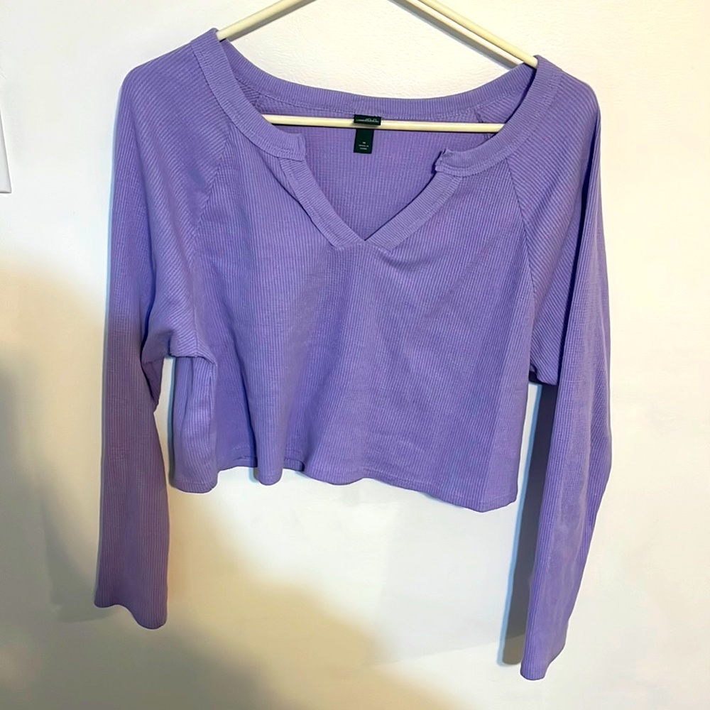 Purple shirt